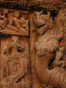 Temple carvings.